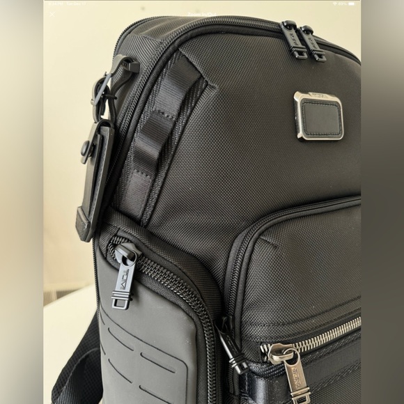 Tumi Alpha Bravo Navigation Backpack, Black - Picture 4 of 14